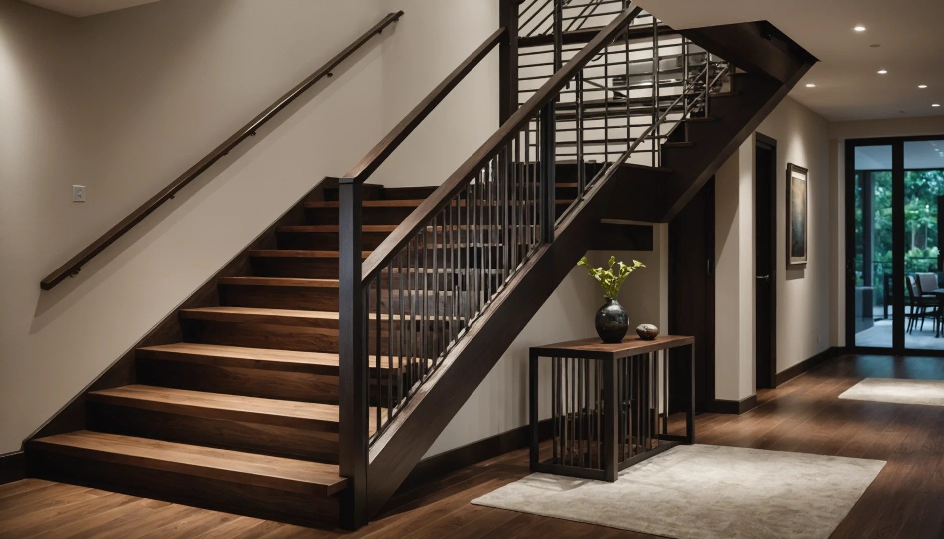 moderniser rampe escalier bois