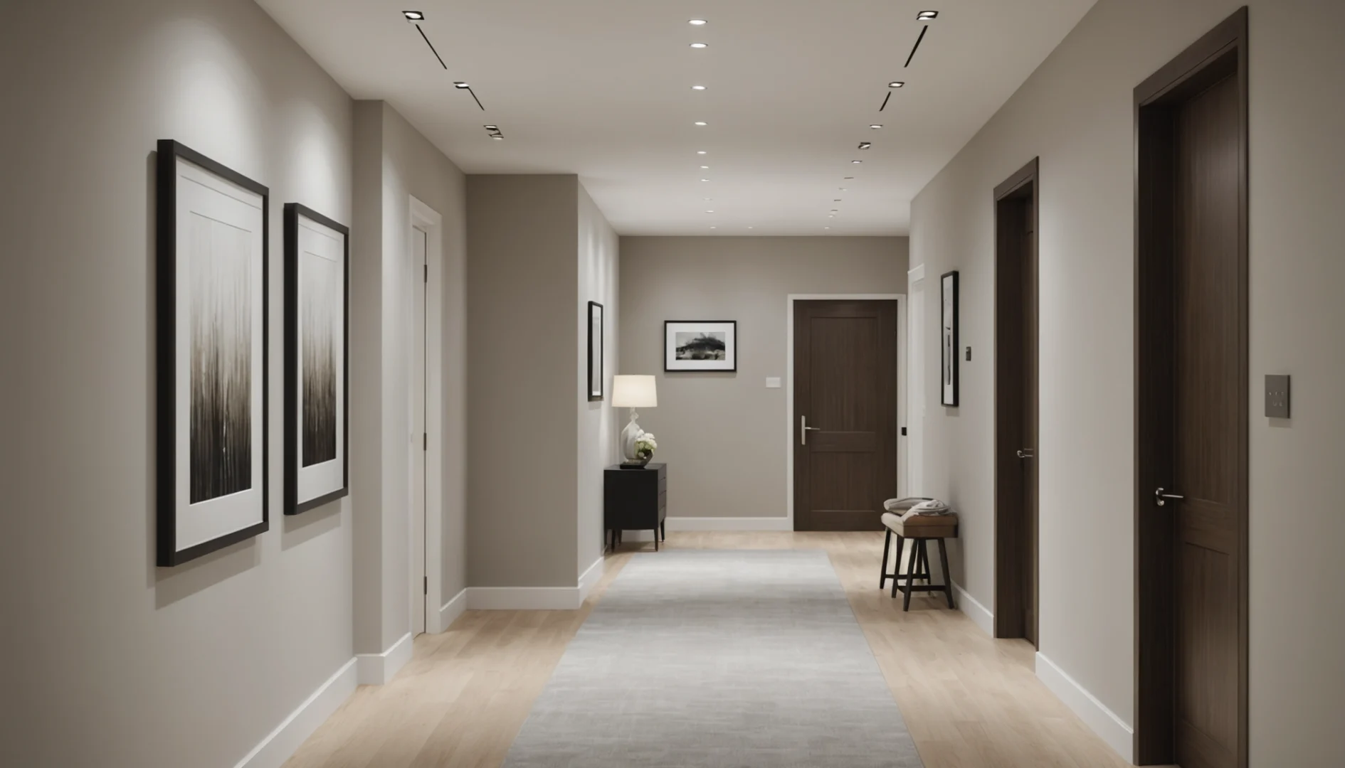 niche murale couloir