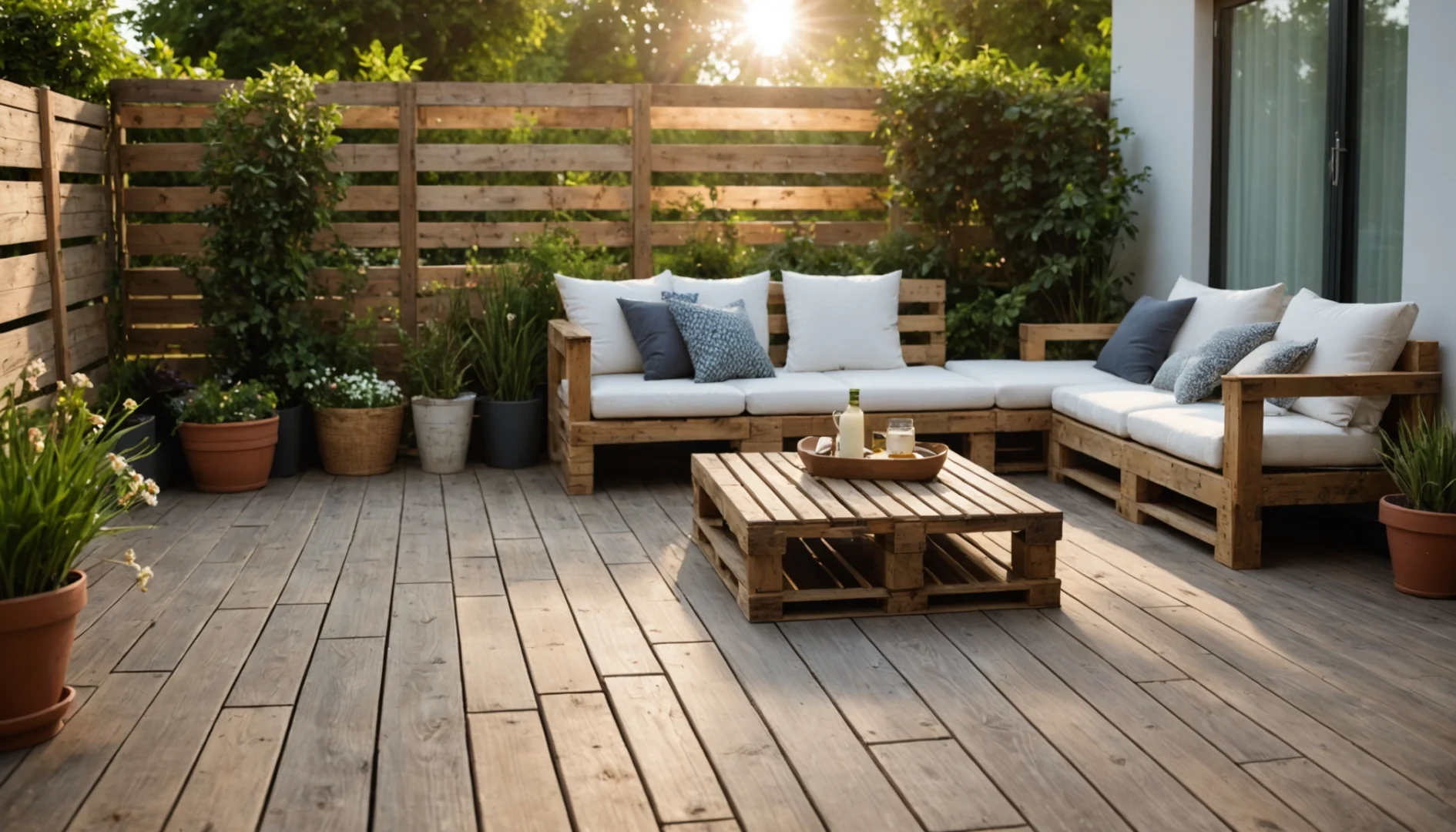 terrasse en palette durée de vie
