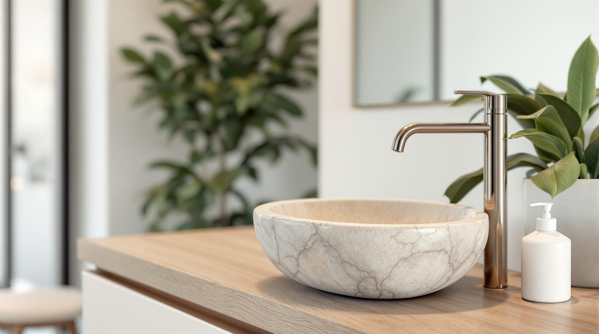 vasque en pierre naturelle