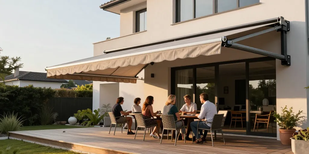 store banne grande taille