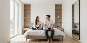 amenagement chambre etroite et longue