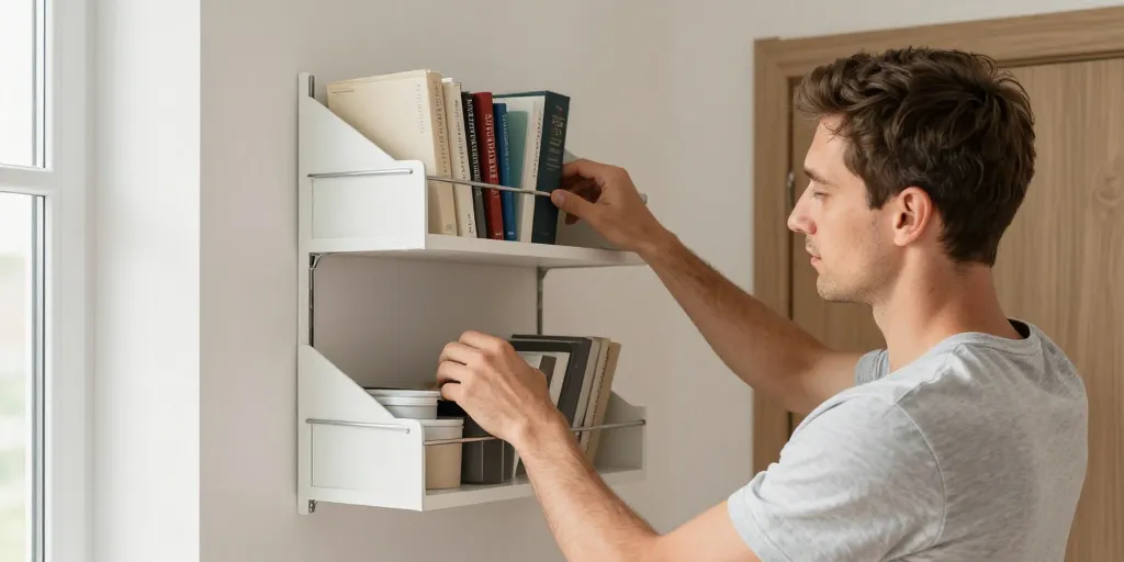 etagere au dessus porte