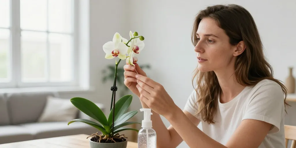 orchidée ne fleurit pas