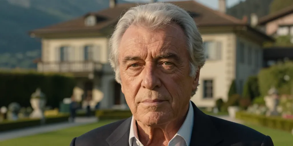 où vit alain delon en suisse