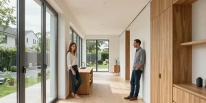plan maison terrain étroit en longueur