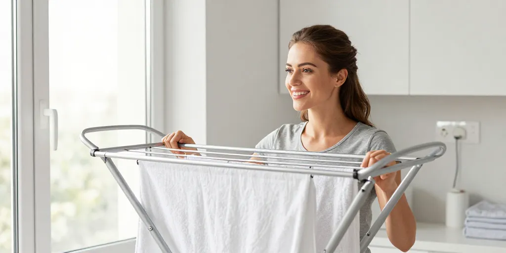 séchoir à linge chauffant lidl
