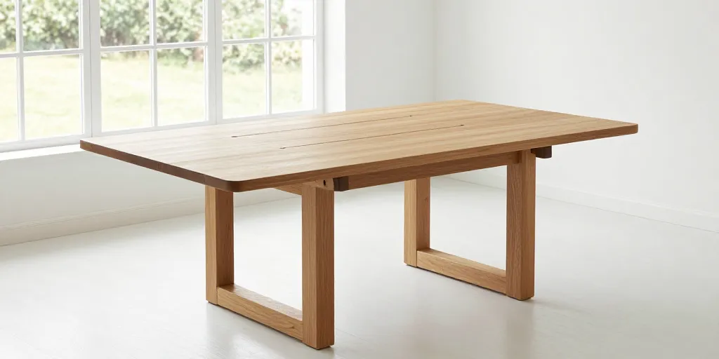table ronde extensible